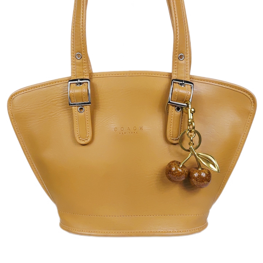 VTG/HTF/Coach Tan Leather Tote